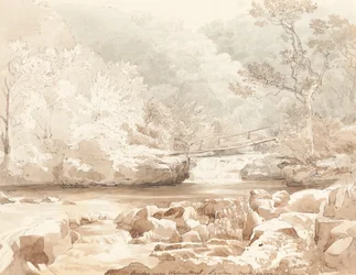 Bridge Near Waters-Meet, Lynton, North Devon, First Half 19th Century
