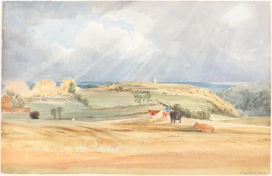 Landscape with Cattle Somerset, 1830