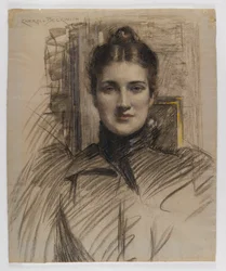 Portrait of Minnie Clark