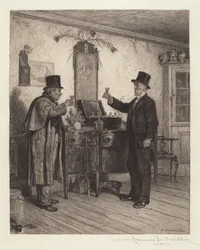 A Glass with the Squire