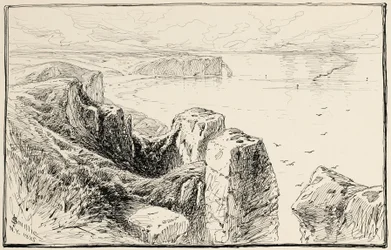 Cliffs of Normandy, Near Etretat