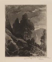 Untitled (Experiment—Wet Aquatint)