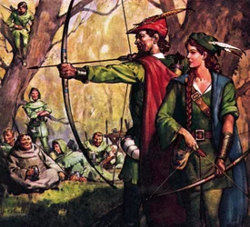 Robin Hood and Maid Marian