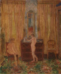 Children at Their Morning Toilet