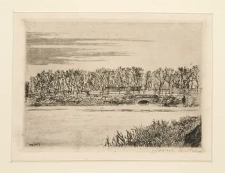 The Bridge in the Wood at Ostend