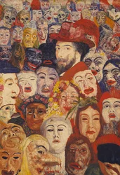 My Portrait Surrounded by Masks