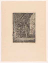 Persian Doctors Examine the Stool of King Darius