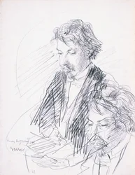Portrait of the artist, Henry de Groux