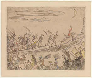 The Infernal Cortege, c.1887