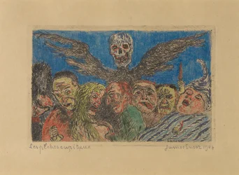 The deadly sins dominated by death
