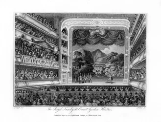 The Royal Family at Covent Garden Theatre, London, 1804