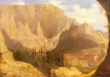 Hill Town in Italy