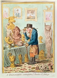 A Cognocenti Contemplating Ye Beauties of Ye Antique