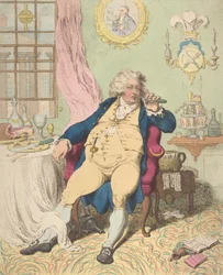 A Voluptuary Under the Horrors of Digestion, July 2, 1792