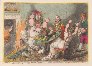 Advantages of Wearing Muslin Dresses!, pub. 1802