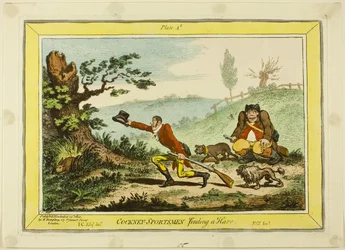 Cockney Sportsmen Finding a Hare