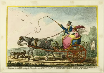 Cockney and His Wife Going to Wycombe