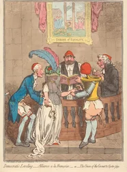 Democratic Leveling; - Alliance a la Francoise; - or - The Union of the Coronet and Clyster-Pipe