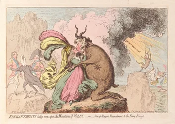 Enchantments lately seen upon the Mountains of Wales or Shon-ap Morgans Reconcilement to the Fairy Princess, pub. 1796
