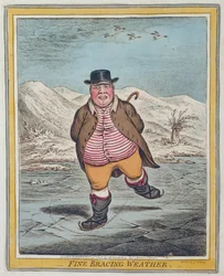 Fine Bracing Weather, published by Hannah Humphrey in 1808
