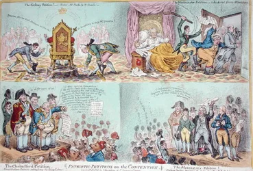 Patriotic Petitions on the Convention, published by Hannah Humphrey