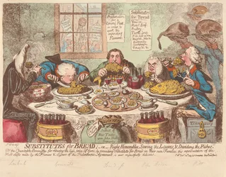 Substitutes for Bread - or - Right Honorables, Saving the Loaves and Dividing the Fishes