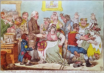 The Cow Pock or the Wonderful Effects of the New Inoculation