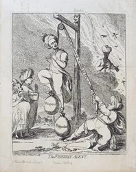 The Friendly Agent, published by S.W. Fores in 1787
