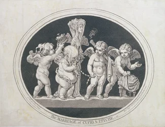 The Marriage of Cupid and Psyche, Published by Hannah Humphrey in 1797