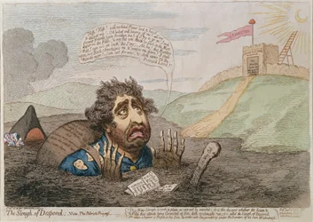 The Slough of Despond, published by Hannah Humphrey in 1793