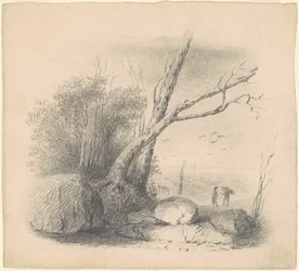 Figures by the Shore