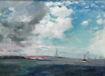 New Brighton from the Mersey, 1907