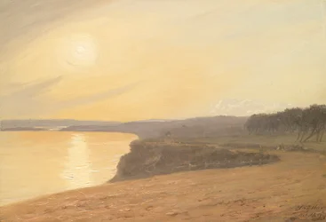 Sunset, near Bournemouth