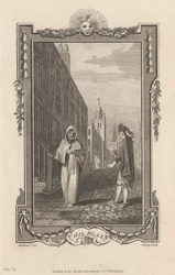 Illustrations for „Gil Blas“, plate VIII