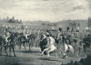 Review of the 1st Life Guards and 8th Hussars, June 4th, 1842