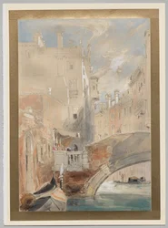 A Canal, Venice