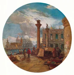 View in Venice, c1853