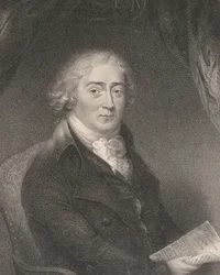 Portrait of Venanzio Rauzzini (1746-1810) engraved by Robert Hancock (1730-1817)