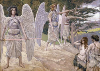 Adam and Eve Driven From Paradise
