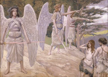 Adam and Eve Driven From Paradise