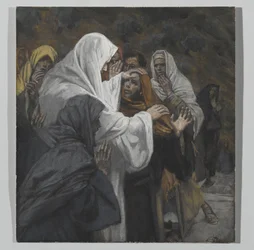Address to Saint Philip, illustration from The Life of Our Lord Jesus Christ