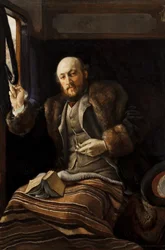 Gentleman in a Railway Carriage