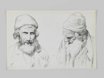 Jews and Yemenites, Jerusalem, illustration from The Life of Our Lord Jesus Christ