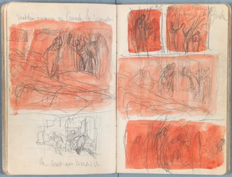 Pages from an Album of Sketches for The Life of Our Lord Jesus Christ