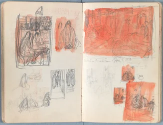 Pages from an album of Sketches for The Life of Our Lord Jesus Christ, late 1880s