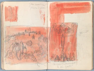 Pages from an album of Sketches for The Life of Our Lord Jesus Christ