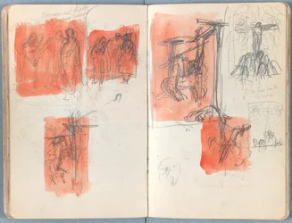 Pages from an album of Sketches for The Life of Our Lord Jesus Christ