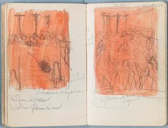 Pages from an album of Sketches for The Life of Our Lord Jesus Christ