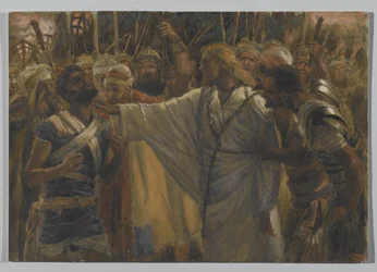 The Healing of Malchus, illustration from The Life of Our Lord Jesus Christ
