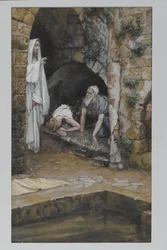 The Man with an Infirmity, illustration from The Life of Our Lord Jesus Christ